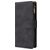 Mobigear Zipper Housse Samsung Galaxy A71 Etui Porte-Monnaie - Noir