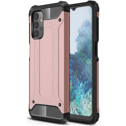 Mobigear Outdoor Samsung Galaxy A32 5G Plastique rigide Coque arrière Antichoc - Rose doré