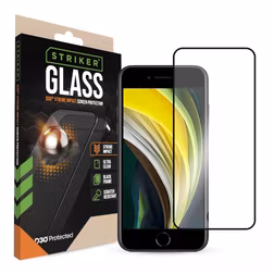Striker Xtreme Impact iPhone 7 Verre trempé Protection d'écran - Compatible Coque