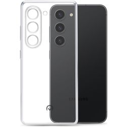 Mobilize Gelly Coque Transparente Samsung Galaxy S23 Plus Coque arrière en TPU Souple - Transparent