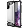 Mobigear Outdoor Coque Samsung Galaxy S20 FE Coque arrière Rigide Anti-Chocs - Argent