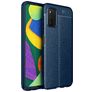Mobigear Luxury Samsung Galaxy A03s TPU souple Coque arrière - Bleu
