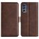 Mobigear Slim Magnet Housse Motorola Moto G62 Etui Porte-Monnaie - Marron
