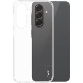 CARE by PanzerGlass Flagship Coque Transparente Samsung Galaxy A56 Coque arrière Rigide - Transparent