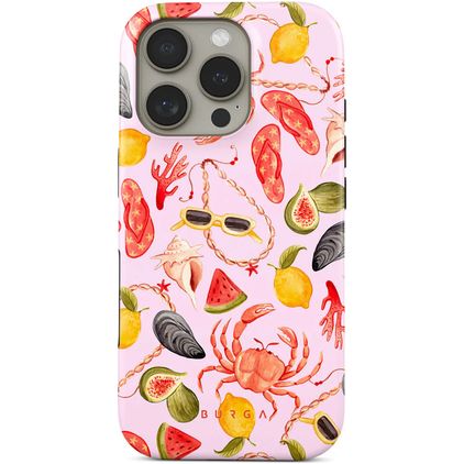 Burga Tough Coque iPhone 16 Pro Coque arrière Rigide Anti-Chocs - Bajo El Sol
