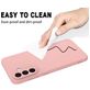 Mobigear Rubber Touch Coque Samsung Galaxy A56 Coque arrière en Silicone - Rose