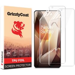 GrizzlyCoat OnePlus 13 Protection d'écran Film - Compatible coque (Lot de 2)