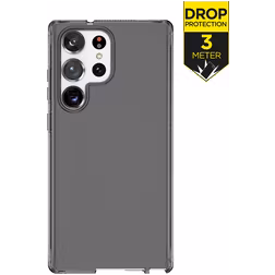 ITSkins SpectrumClear-R Coque Samsung Galaxy S23 Ultra Coque arrière en TPU Souple Anti-Chocs - Smoke