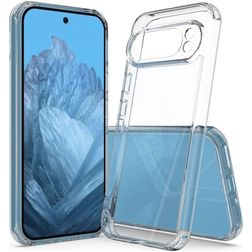 Mobigear Crystal Transparent Google Pixel 9 Pro XL Plastique rigide Coque arrière - Transparent
