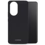 Mobilize Rubber Gelly Coque HONOR 200 Coque arrière en TPU Souple - Noir