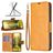 Mobigear Excellent Housse Nokia X30 Etui Porte-Monnaie - Cognac