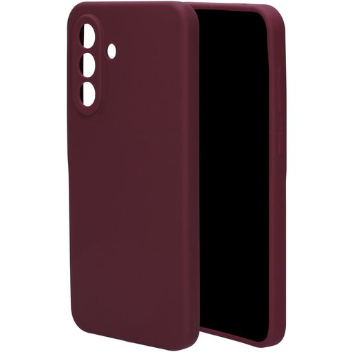 Mobiparts Coque Samsung Galaxy A56 Coque arrière en Silicone - Plum Red