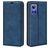 Mobigear Retro Slim Housse Realme GT Neo 3 Etui Porte-Monnaie - Bleu