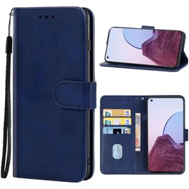 Mobigear Wallet Housse OPPO Reno 7 Lite Etui Porte-Monnaie - Bleu