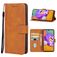 Mobigear Wallet Housse Samsung Galaxy M22 Etui Porte-Monnaie - Marron