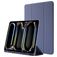 Mobigear Tri-Fold Gel Coque iPad Pro 11 Pouces (2025) Etui en TPU,Similicuir + Porte-crayon - Violet