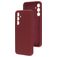 Mobiparts Coque Samsung Galaxy A54 Coque arrière en Silicone - Plum Red
