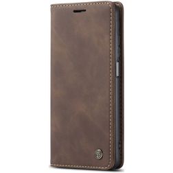 Caseme 013 Housse Xiaomi Mi 10T Pro Etui Porte-Monnaie - Marron
