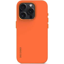 Decoded Coque iPhone 15 Pro Coque arrière en Silicone - Apricot Crush Decoded Coque iPhone 15 Pro Coque arrière en Silicone - Apricot Crush