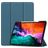 Mobigear Tri-Fold Gel Coque iPad Pro 12.9 Pouces (2022) Etui en TPU,Similicuir + Porte-crayon - Vert