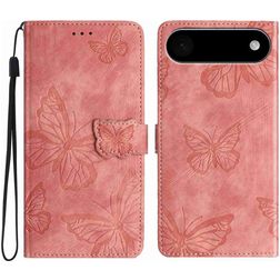 Mobigear Butterfly iPhone Air Étui Portefeuille - Rose