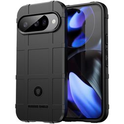 Mobigear Rugged Shield Coque Google Pixel 10 Coque arrière en TPU Souple Anti-Chocs - Noir