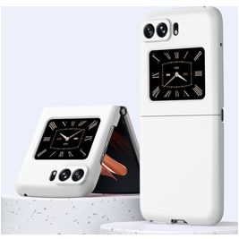 Mobigear Colors Coque Motorola Razr (2022) Coque arrière Rigide - Blanc