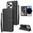 Mobigear Wallet Housse iPhone 14 Pro Max Etui Porte-Monnaie - Noir