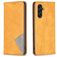 Mobigear Rhombus Slim Housse Samsung Galaxy A56 Etui - Cognac