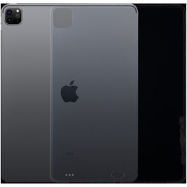 Mobigear Basics Coque iPad Pro 12.9 Pouces (2022) Mince Coque arrière en en TPU Souple - Transparent