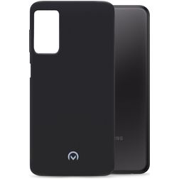 Mobilize Rubber Gelly Coque Samsung Galaxy A23 Coque arrière en TPU Souple - Matt Black