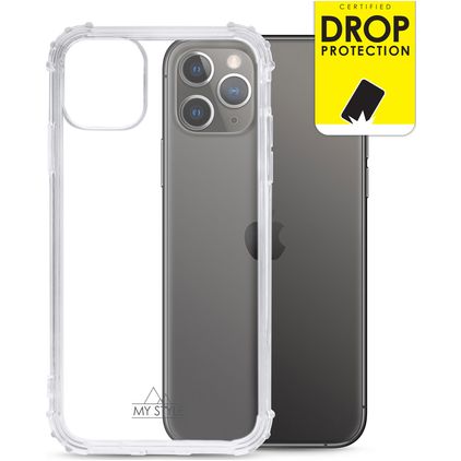 My Style Protective Flex Coque Transparente iPhone 11 Pro Coque arrière en TPU Souple Anti-Chocs - Transparent