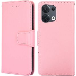 Mobigear Wallet Housse OPPO Reno 8 5G Etui Porte-Monnaie - Rose