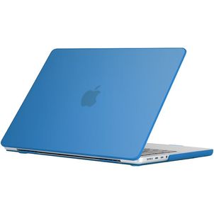 Mobigear Glossy MacBook Pro 14 Pouces (2021-2026) Coque - Dark Blue - Model A2442 / A2779 / A2918 / A2992 / A3401 / A3112 / A3434 / A3427 / A3426