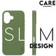 CARE by PanzerGlass Fashionable Coque iPhone 16 MagSafe Coque arrière en Silicone - Vert