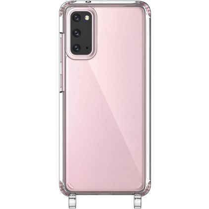 Mobigear Mix & Match Transparent Samsung Galaxy S20 FE TPU souple Coque avec cordon - Transparent
