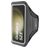 Mobiparts Comfort Fit Brassard Téléphone Samsung Galaxy S23 Brassard Coque de Sport en Neoprène - Noir