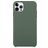 Mobigear Rubber Touch Coque iPhone 15 Pro Max Coque arrière en Silicone - Vert