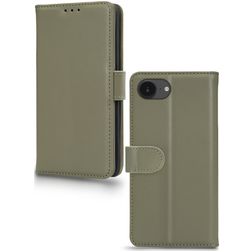 Mobilize Premium Gelly Housse iPhone 17e Etui Porte-Monnaie - Vert