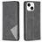 Mobigear Rhombus Slim Housse iPhone 15 Etui - Noir