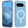 Mobigear Crystal Transparent Google Pixel 9 Pro MagSafe Plastique rigide Coque arrière - Transparent