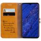 Mobigear Wallet Housse Huawei Mate 20 Etui Porte-Monnaie - Cognac