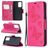Mobigear Butterfly Samsung Galaxy A52s 5G Étui Portefeuille - Magenta