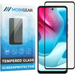 Mobigear Premium Motorola Moto G60s Verre trempé Protection d'écran - Compatible Coque - Noir