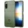 Mobigear Rugged Shield Coque Sony Xperia 10 III Coque arrière en TPU Souple Anti-Chocs - Vert
