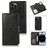 Mobigear Wallet Housse iPhone 15 Pro Max Etui avec Coque Détachable Porte-Monnaie - Noir