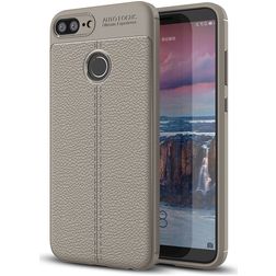 Mobigear Luxury Coque HONOR 10 Lite Coque arrière en TPU Souple - Gris