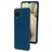 Mobiparts Coque Samsung Galaxy A12 Coque arrière en Silicone - Blueberry Blue