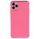 Mobigear Cushion Coque iPhone 12 Pro Max Coque arrière en TPU Souple Anti-Chocs - Magenta