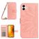 Mobigear Sunflower Housse Samsung Galaxy A05 Etui Porte-Monnaie - Rose